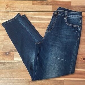 Orange Fashion Village High Rise Distressed Jeans